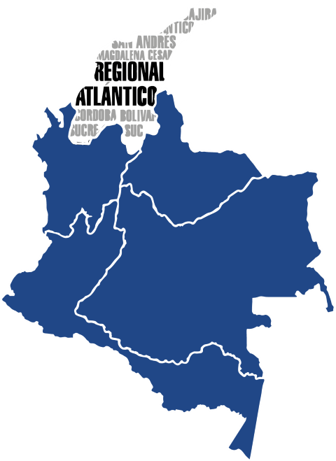 mapa atlantico