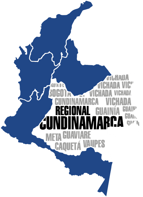 mapa cundinamarca