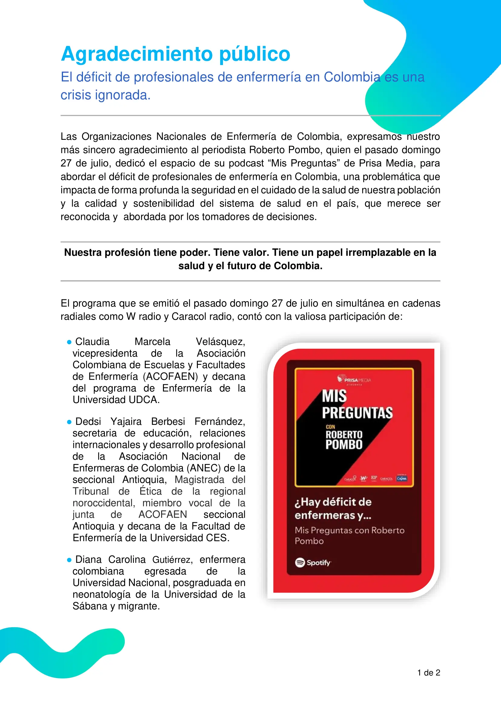 Agradecimiento
