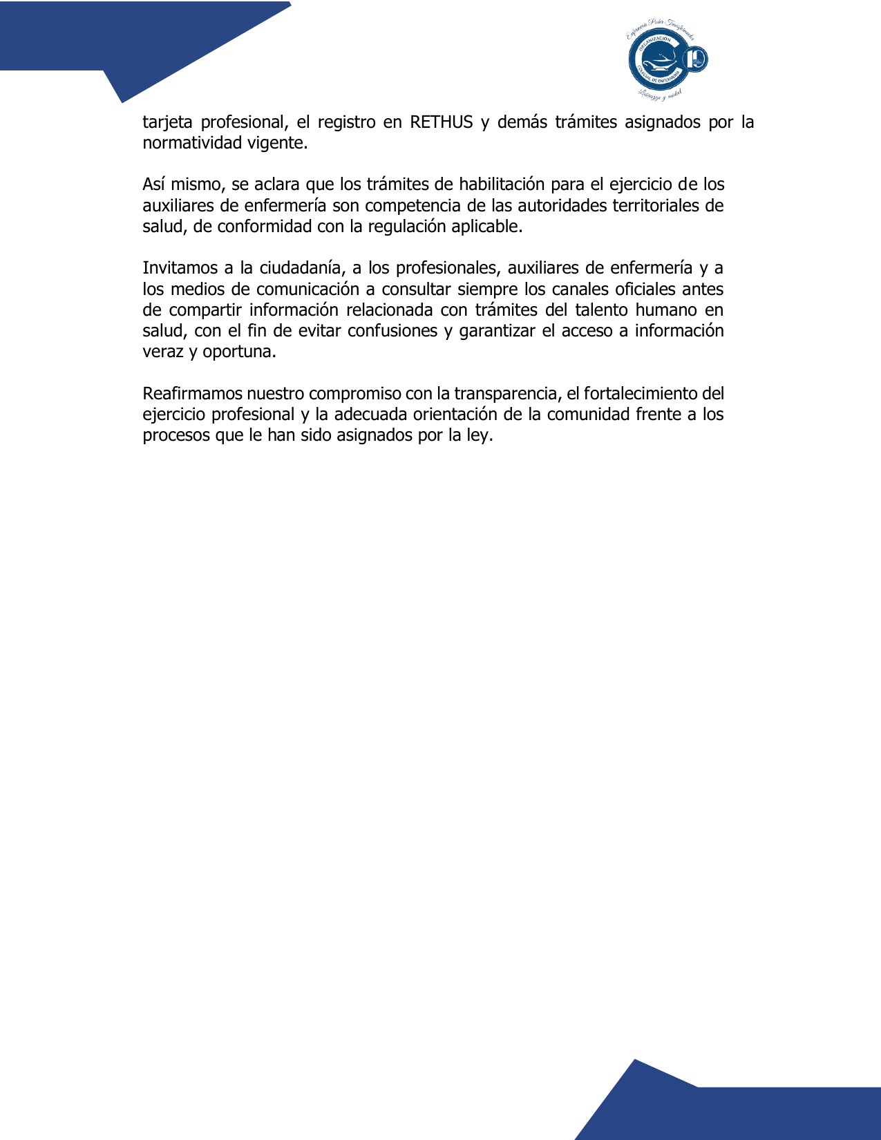Comunicado Parte 2
