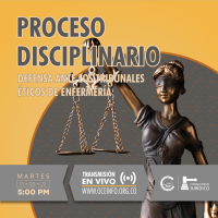 Defensa frente a un PROCESO DISCIPLINARIO que se adelante ante Los Tribunales Éticos de Enfermería