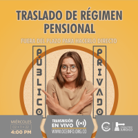 Trasladarse de Régimen Pensional SÍ se le paso el tiempo para hacerlo de manera directa
